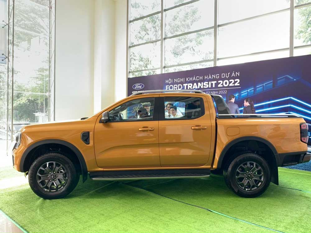 thiet ke phan than xe Ford Ranger WildTrak 2023